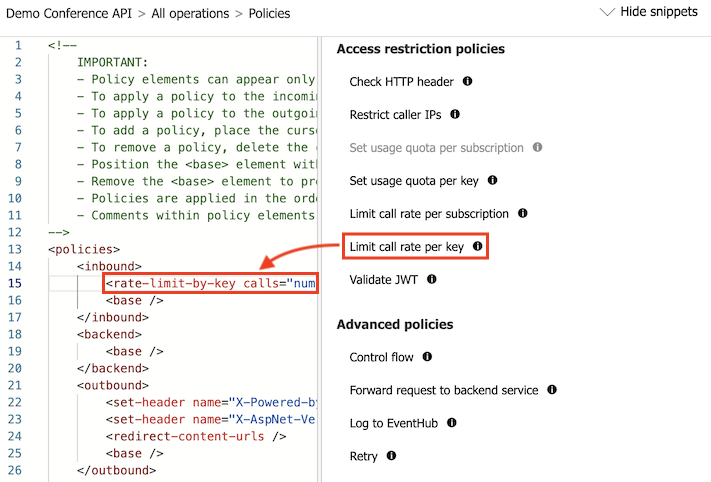 Azure API Management - Policies